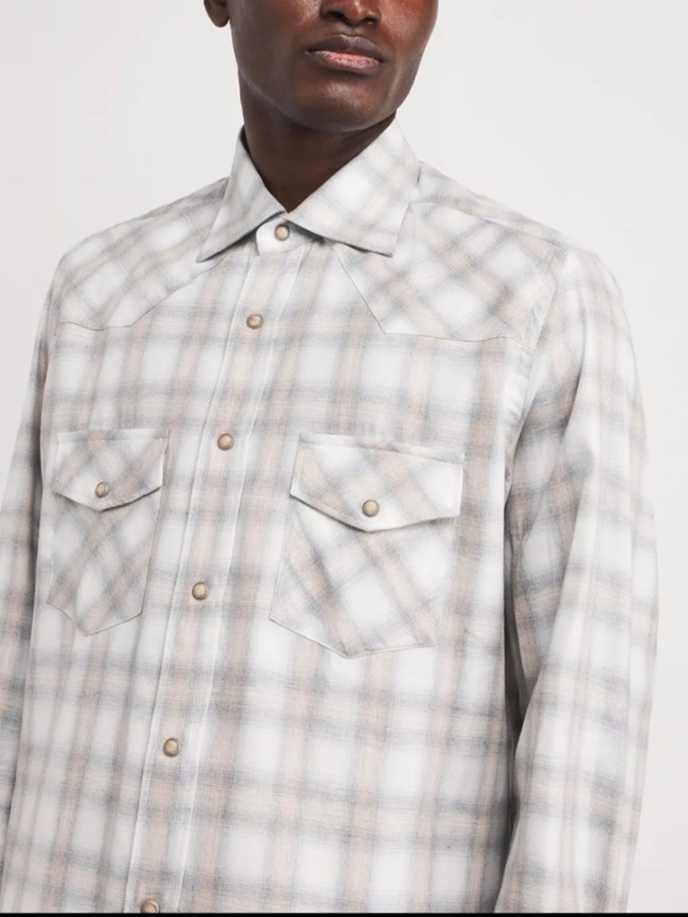 ELEVENTY Cotton Flannel Check Texas Shirt NWOT/sz XXL
